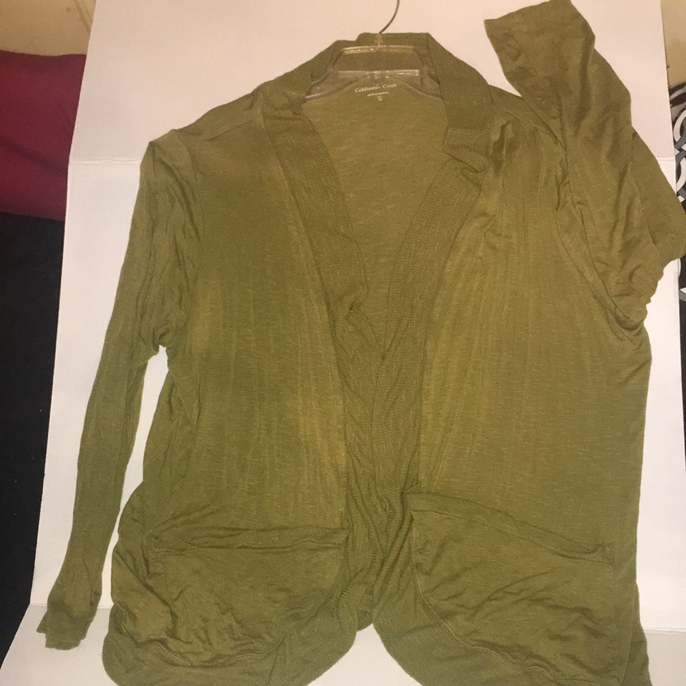 Olive Long Sleeve T-Shirt Wrap